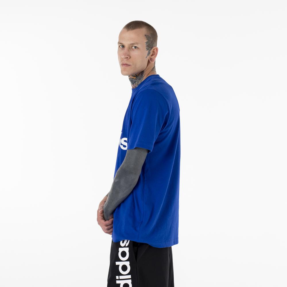 Koszulka adidas M BL SJ T HE1852 - niebieska