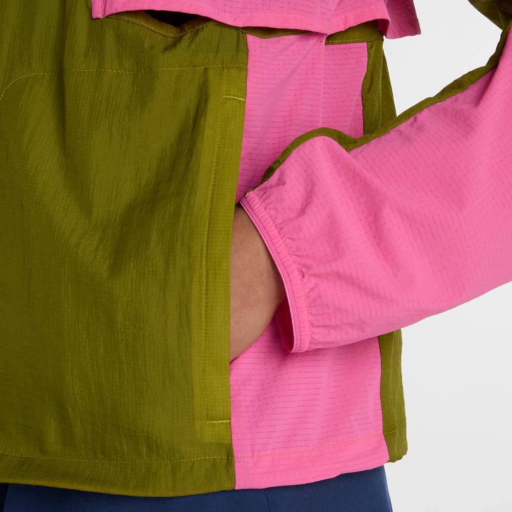 Kurtka damska New Balance WJ61J326AAN - zielona