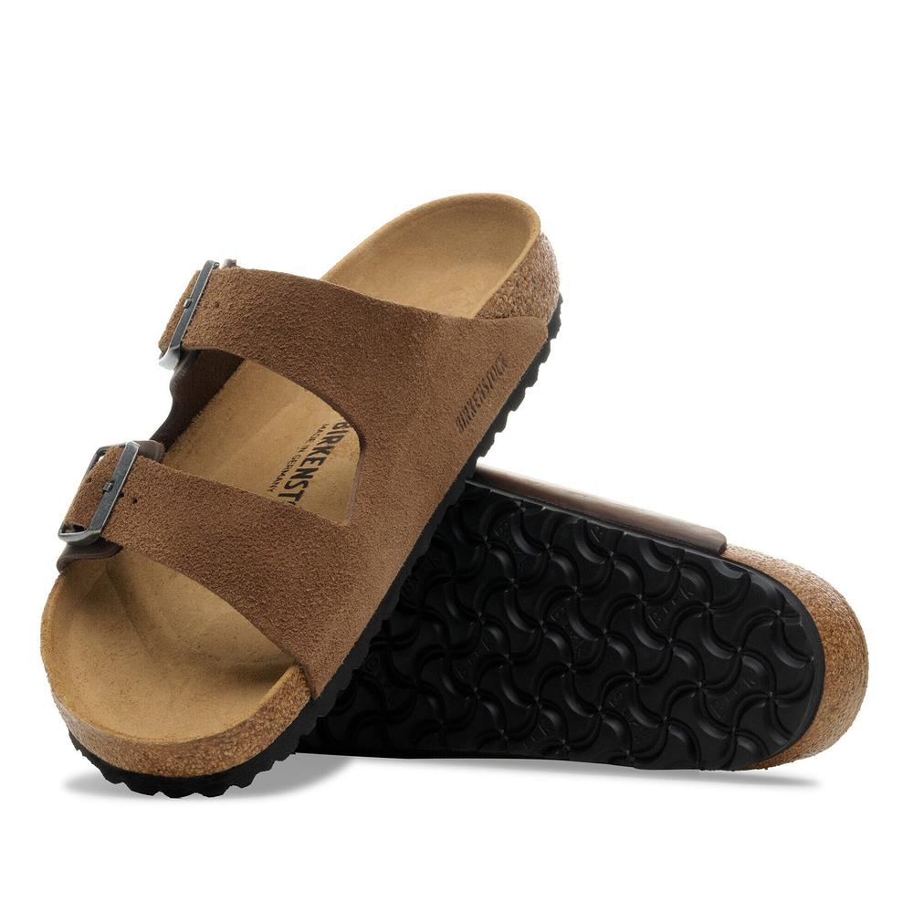 Klapki męskie Birkenstock Arizona 1030677 - brązowe