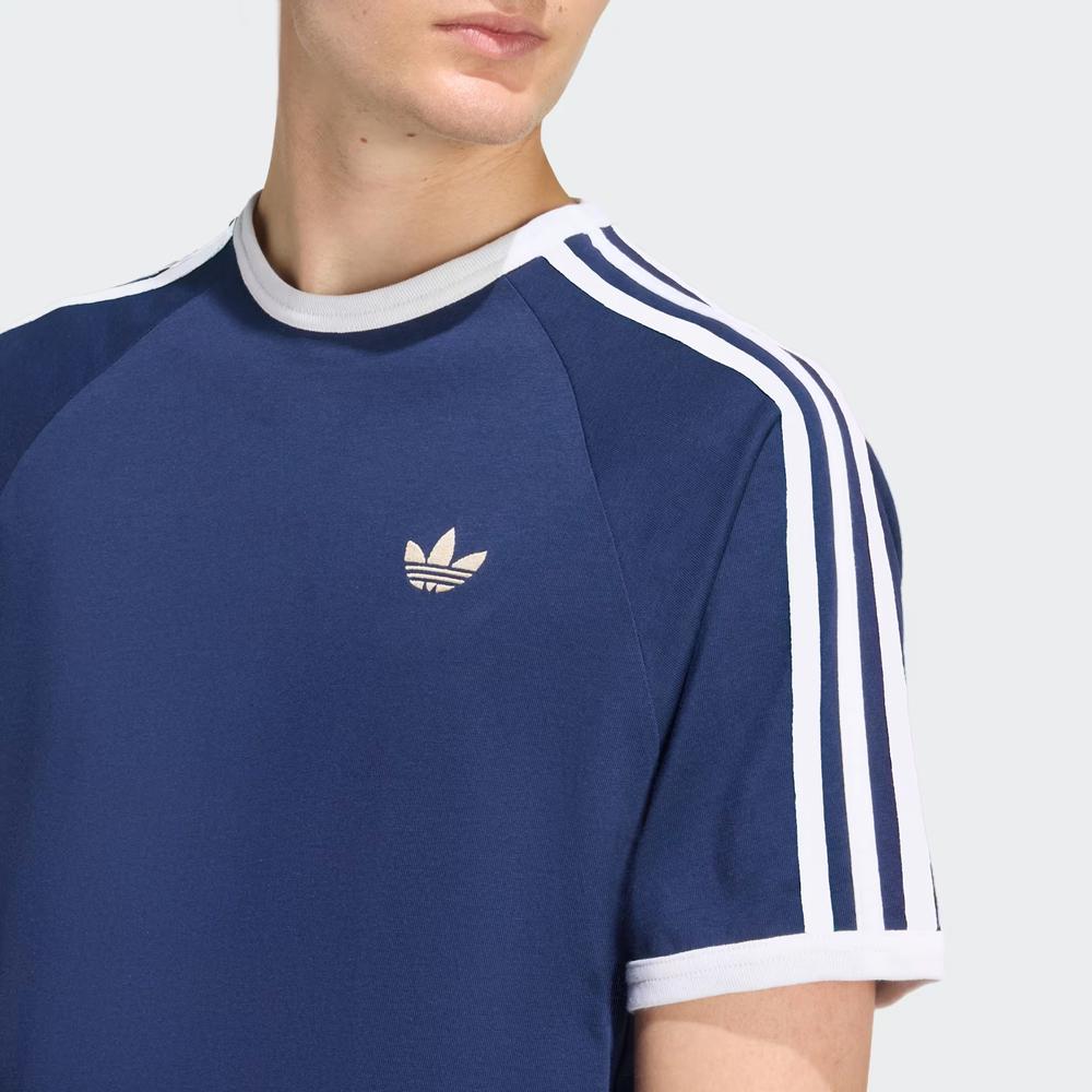 Koszulka męska adidas Originals 3-Stripes KE3536 - granatowa