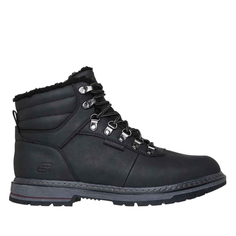 Buty męskie Skechers Corado Memphis 205623BLK - czarne
