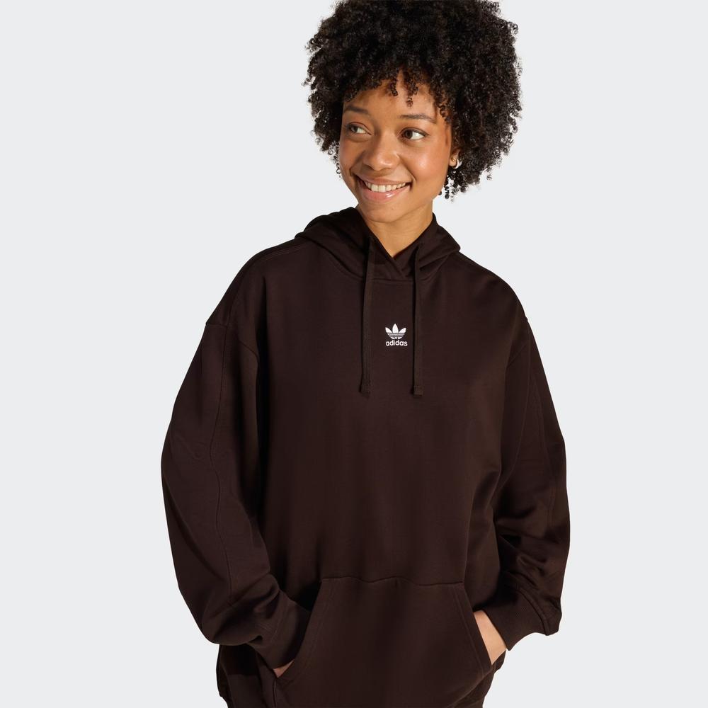 Bluza damska adidas Originals Essentials Loose French Terry KC9145 - brązowa