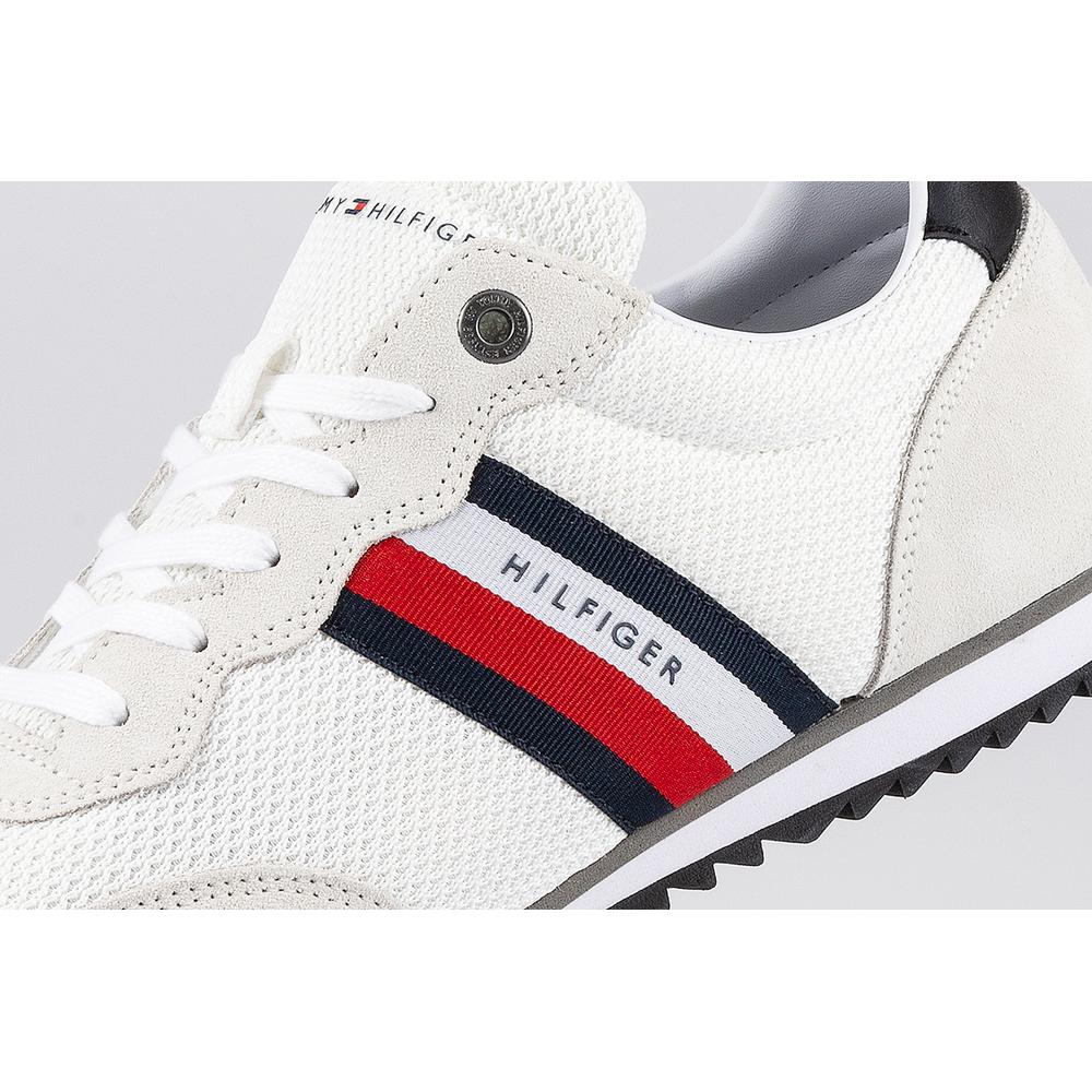 Tommy Hilfiger Essential Mesh Signature Tape Trainers > FM0FM03417-YBR