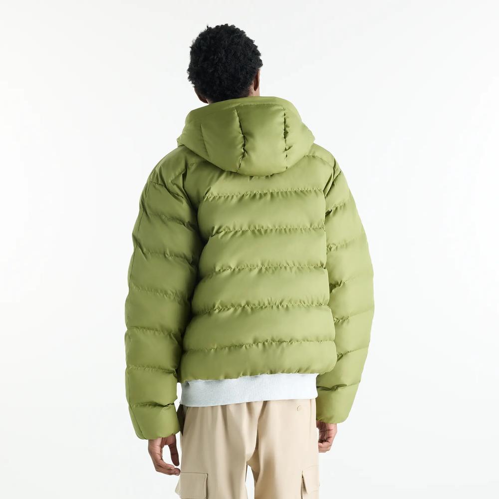Kurtka męska New Balance Boston Puffer MJ62G17OGEE - zielona
