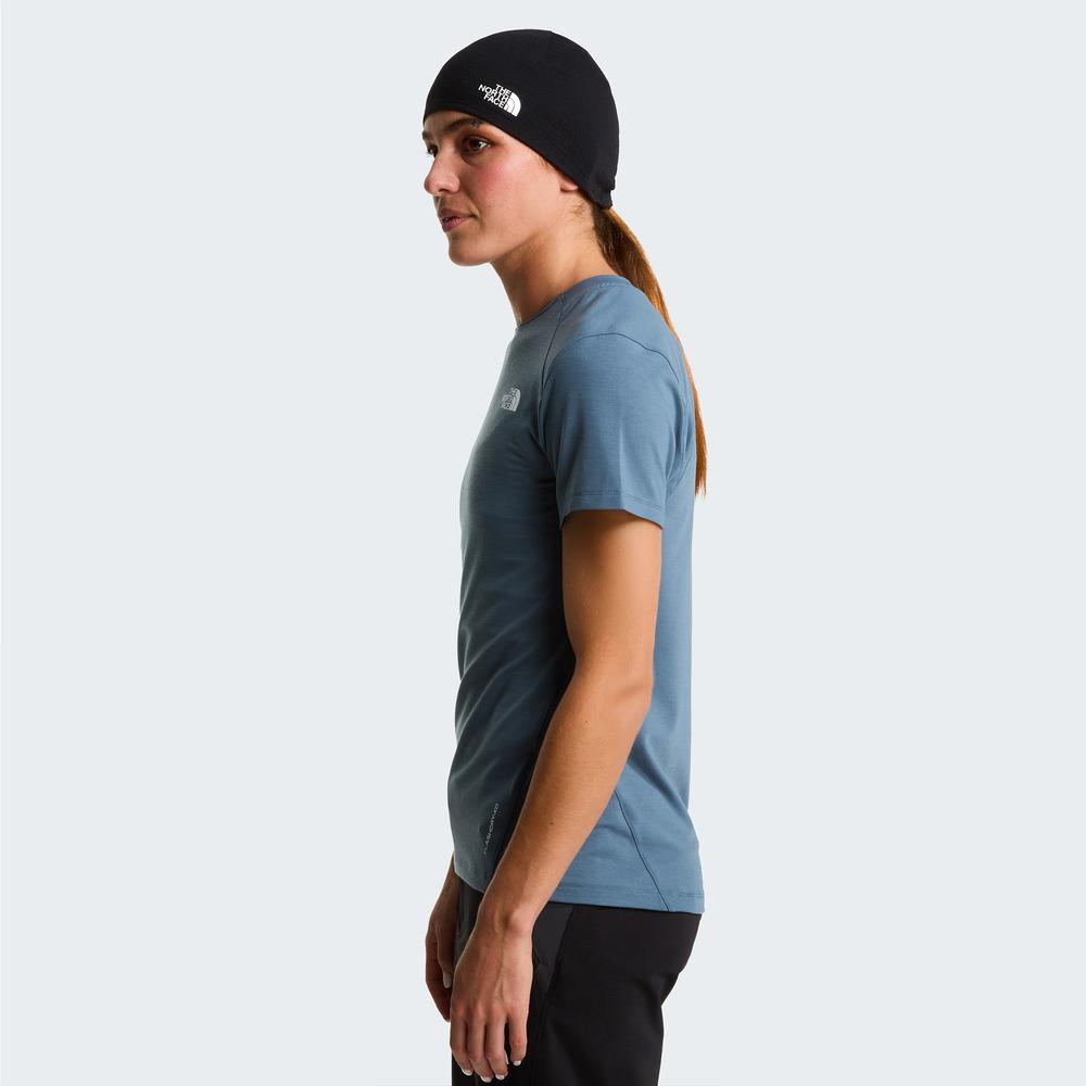 Koszulka damska The North Face Lightning Alpine 0A8BT50U31 - niebieska