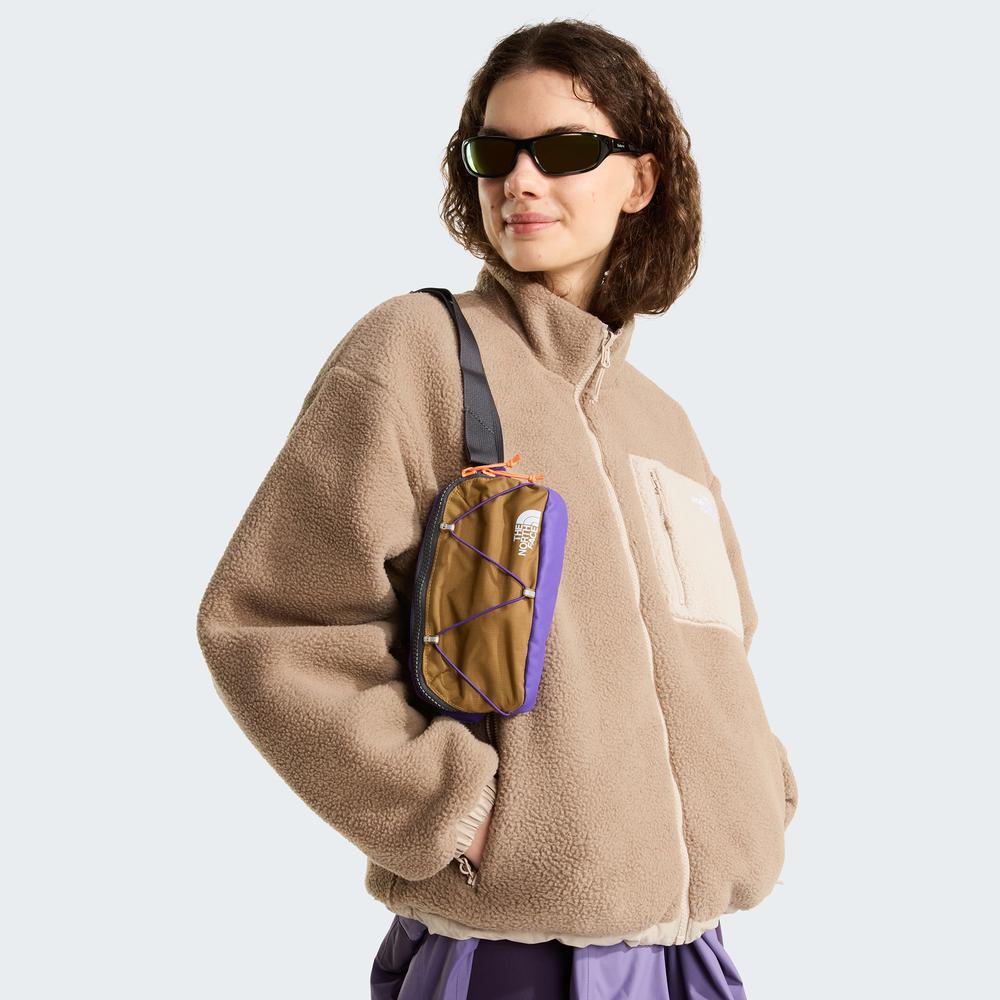 Saszetka unisex The North Face Terra 1L 0A8C2K0XT1 - brązowo-fioletowa