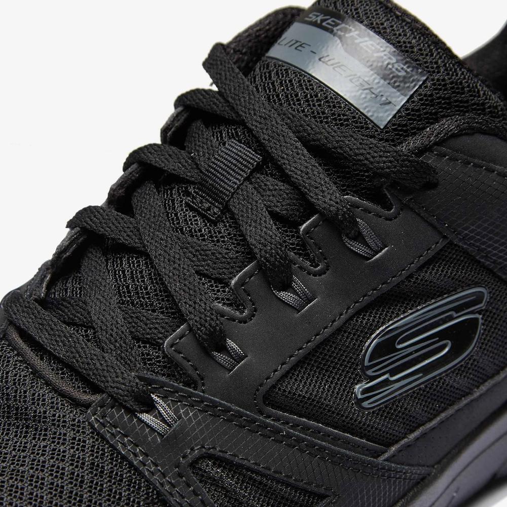Buty męskie Skechers Summits New World 232069BBK - czarne