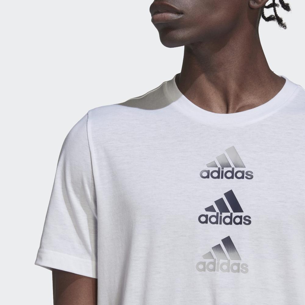 Koszulka adidas Designed To Move Logo HM4799 - biała