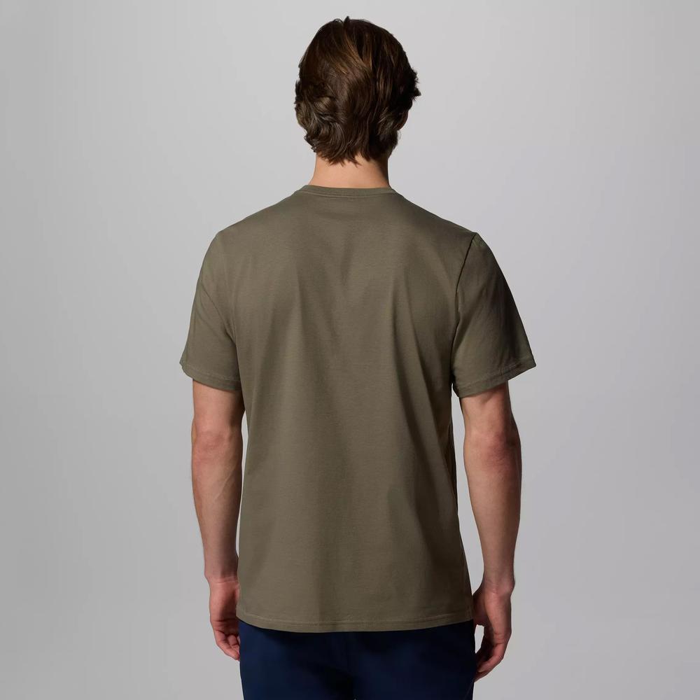 Koszulka męska Columbia CSC Basic 2154991397 - zielona