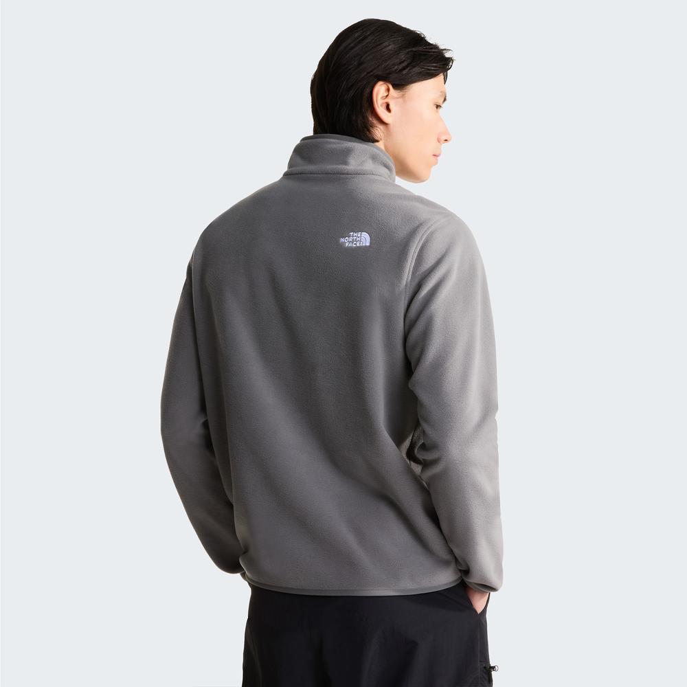 Bluza męska The North Face Glacier 1/4 Zip Fleece 0A8D0Q0UZ1 - szara
