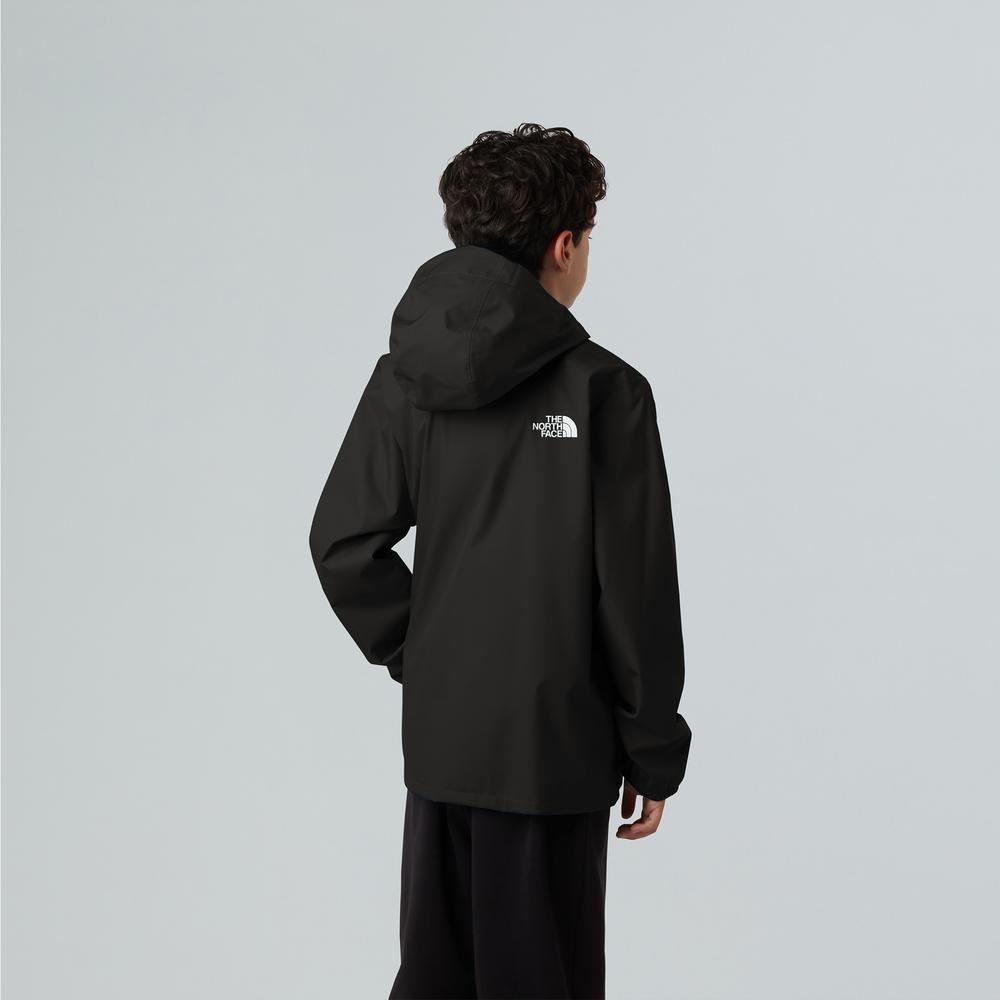 Kurtka dziecięca The North Face Zipline Rain 0A8B7ZJK31 - czarna