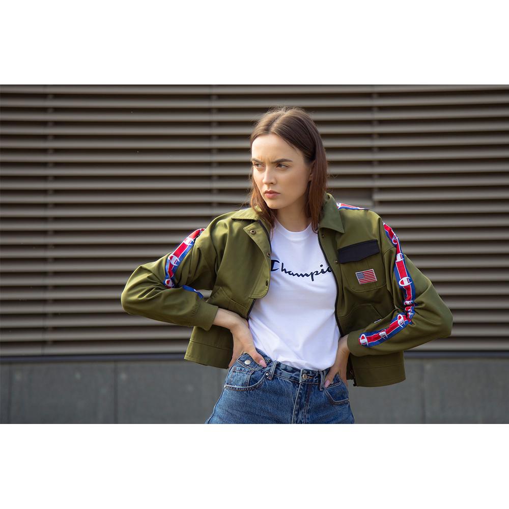 CHAMPION LOGO TAPE UTILITY JACKET > 112326-GS554