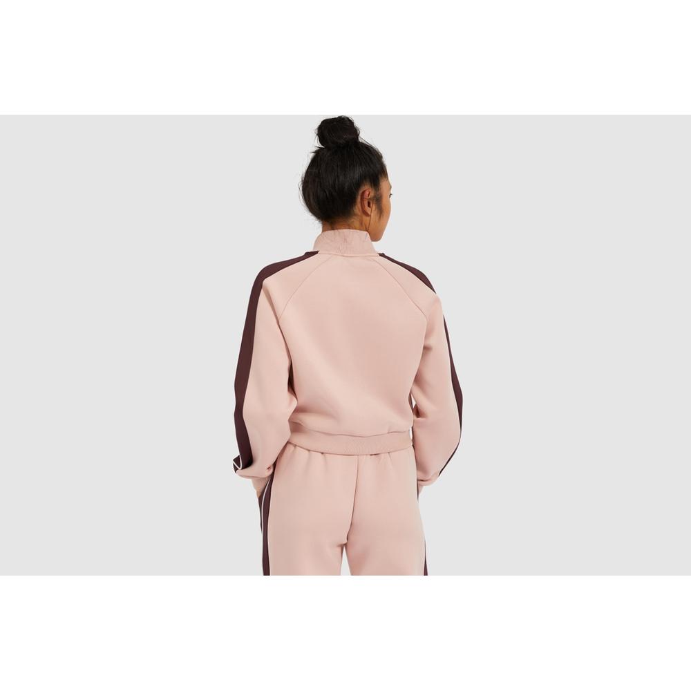 ELLESSE PINZO CROP TRACK TOP > SGG06652-PINK