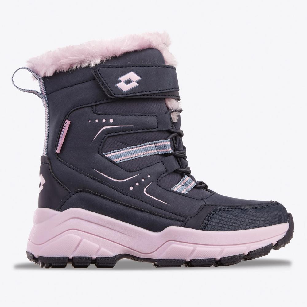 Buty dziecięce Lotto Nizina Tex 2600370K-5948 - granatowe