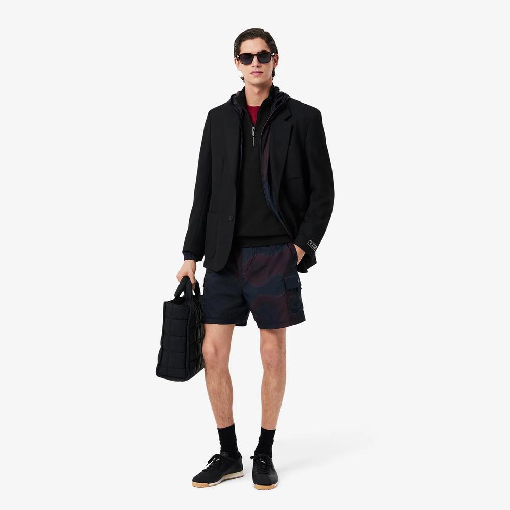 Bluza męska Lacoste Interlock SH9774-031 - czarna