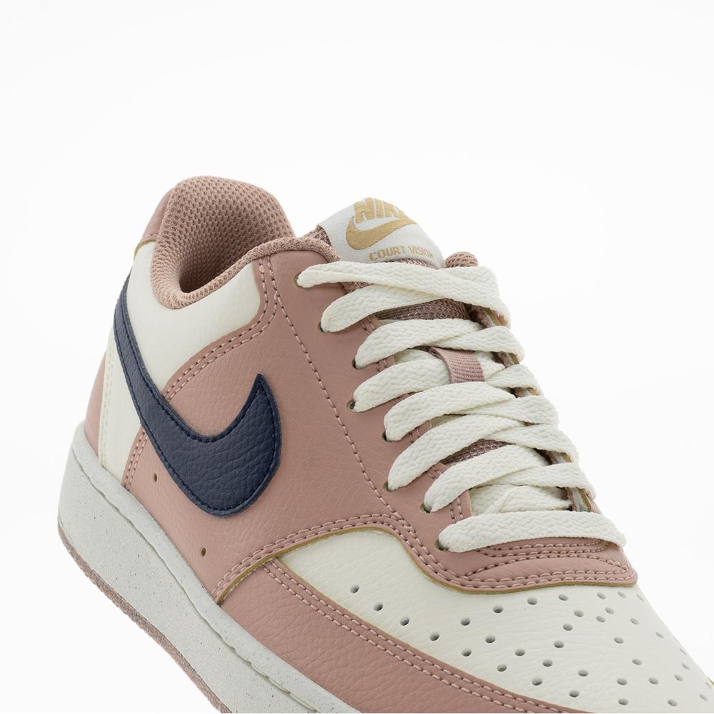 Buty damskie Nike Court Vision Low Next Nature DH3158-606 - różowe
