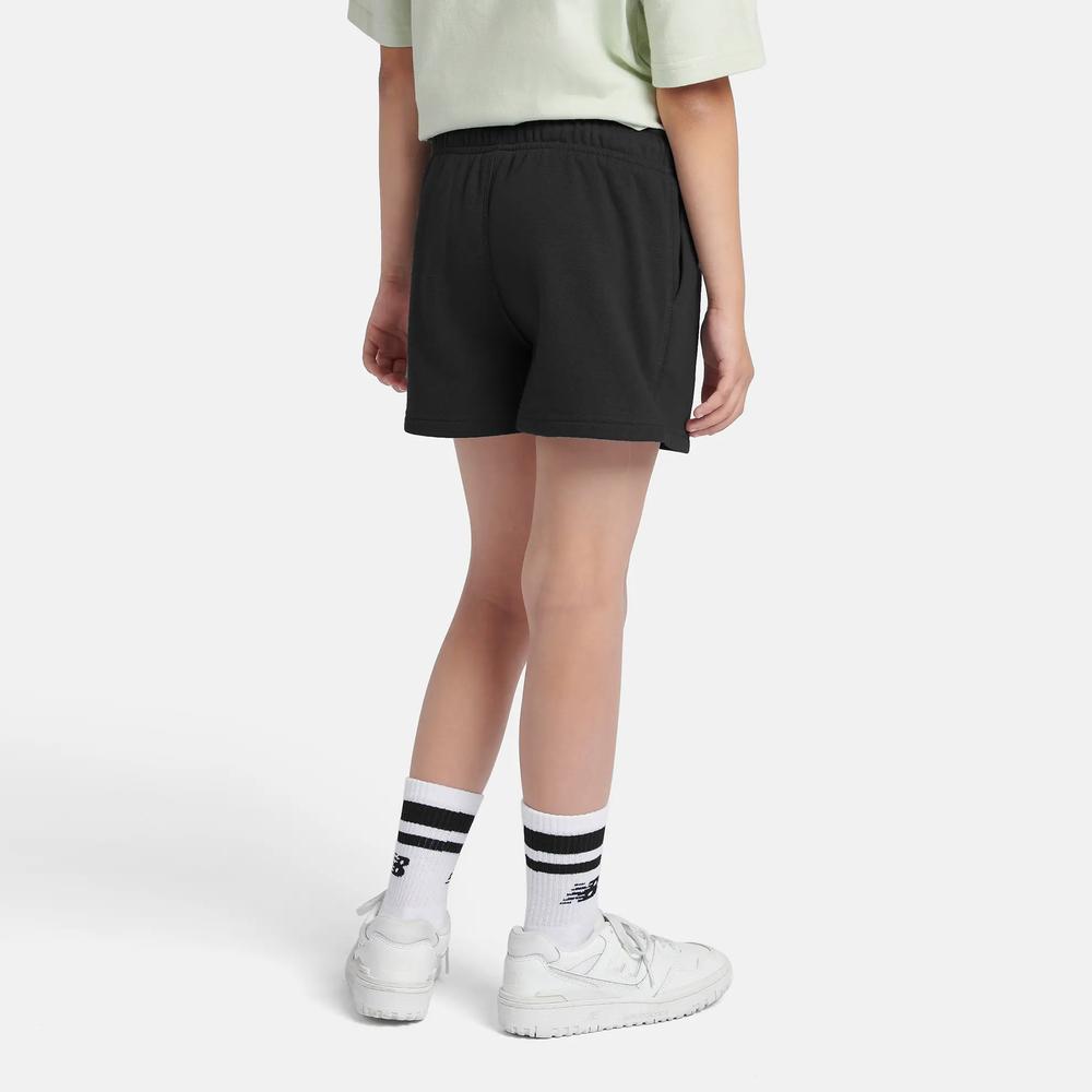 Spodenki dziecięce New Balance LAKG0006BK - czarne