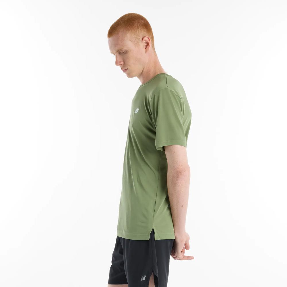Koszulka męska New Balance MT61O0U4AAR - zielona