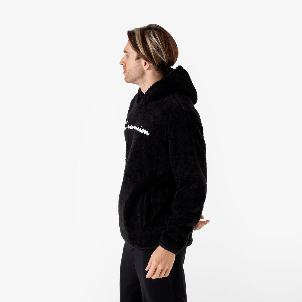 Bluza Champion Polar Hooded Top 214973-KK001 - czarne