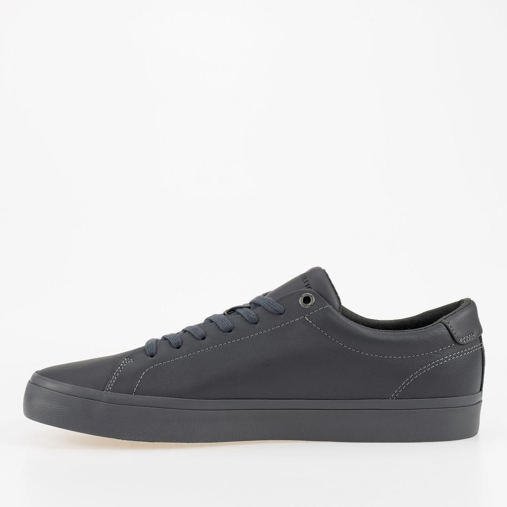 Buty Tommy Hilfiger Modern Vulc Corporate Leather FM0FM04036-PTY - szare