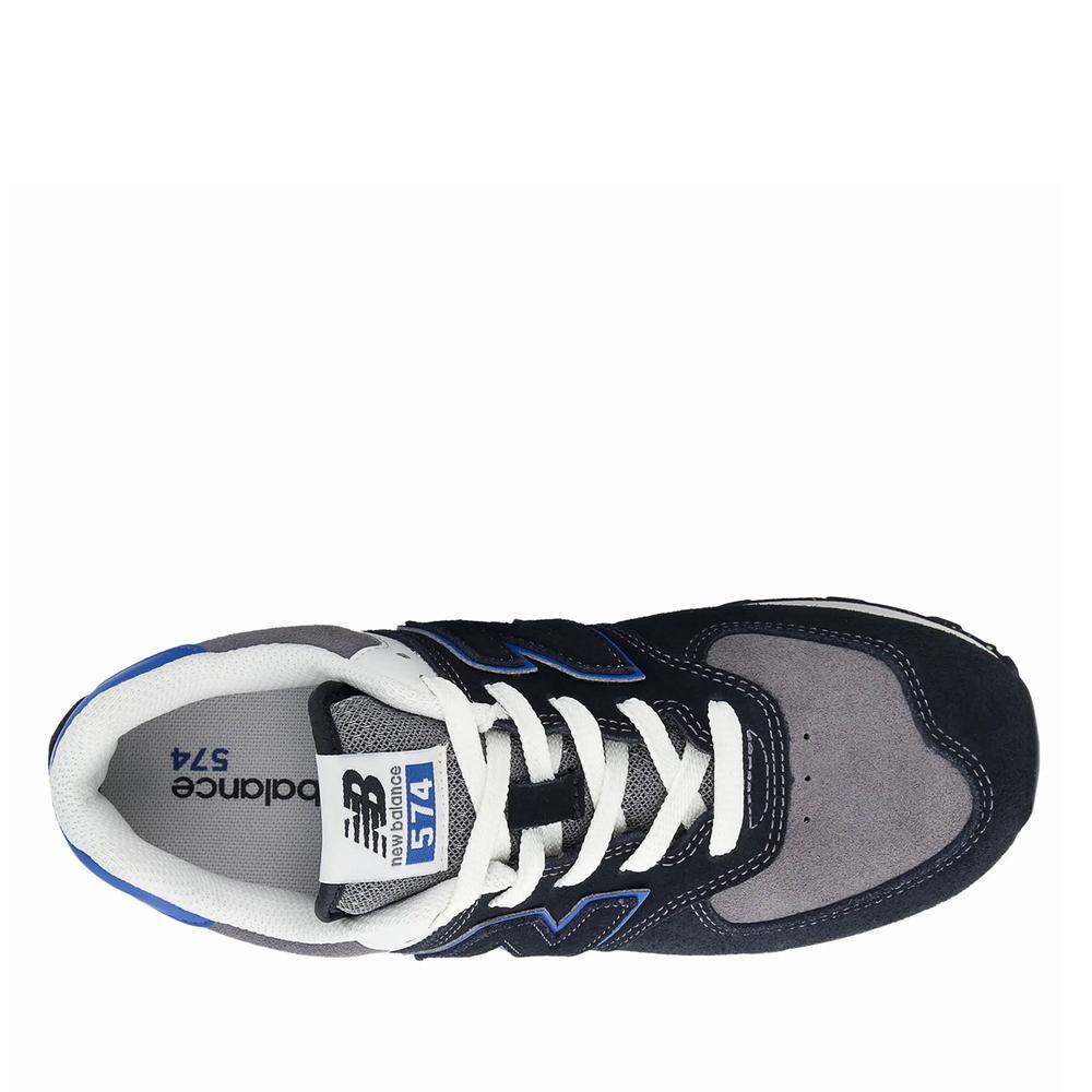 Buty młodzieżowe New Balance GC574QRB - czarne