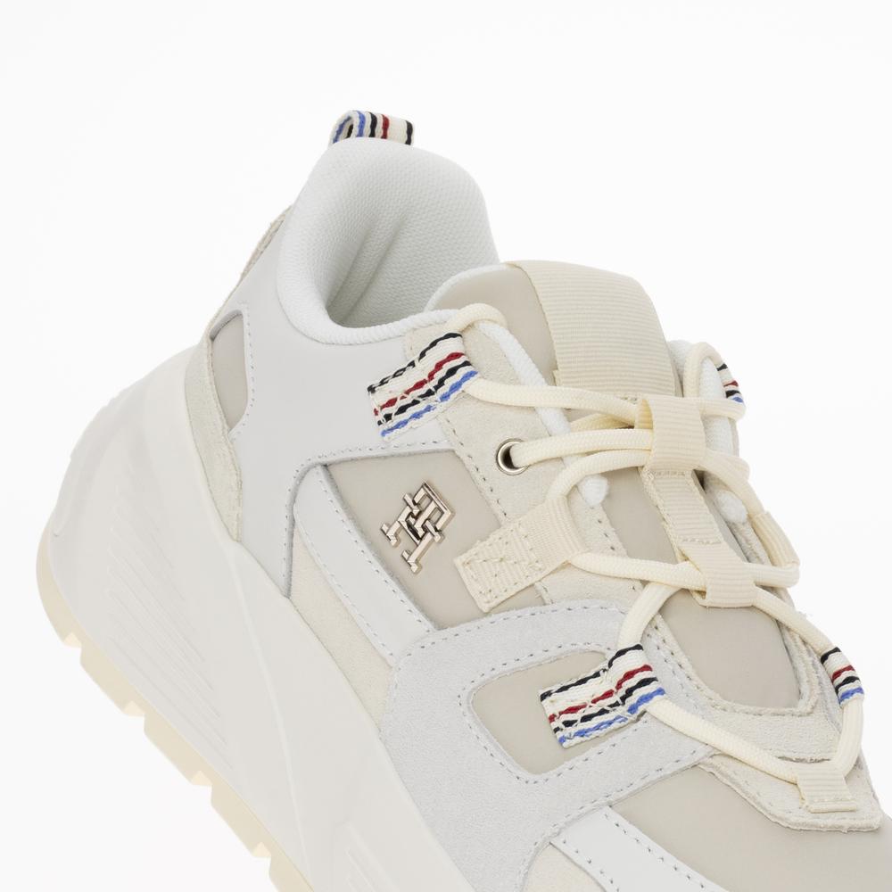 Buty Tommy Hilfiger Chunky Runner FW0FW07674-AEF - beżowe