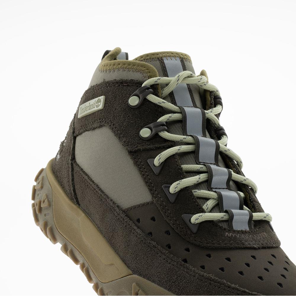 Buty męskie Timberland Greenstride Motion 6 Mid Lace TB0A6CW12421 - brązowe