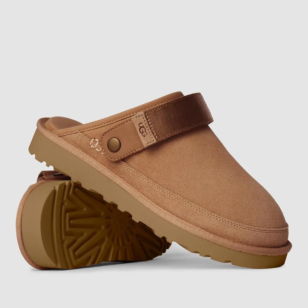 Buty męskie Ugg Goldencoast Clog II 1166915-CHE - brązowe