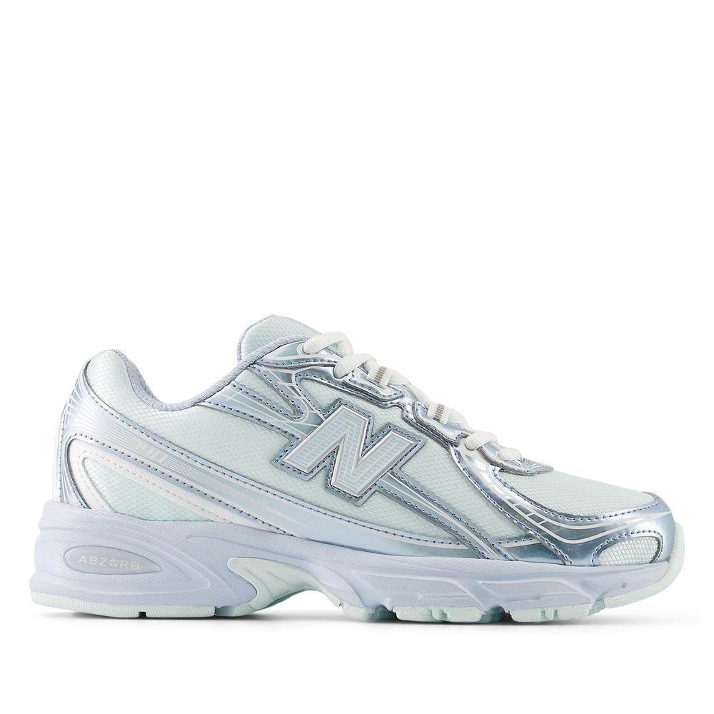 Buty młodzieżowe New Balance G7407LM - niebieskie