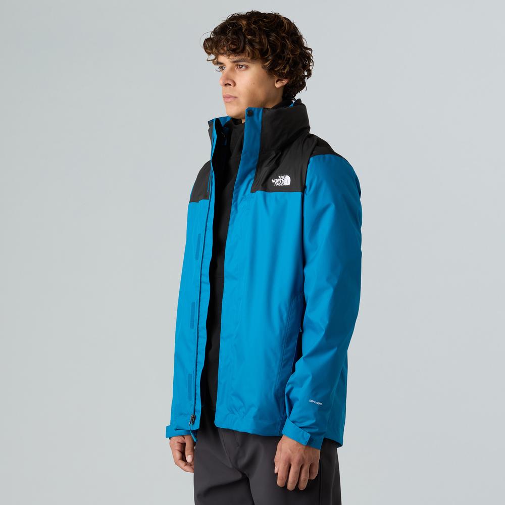 Kurtka męska The North Face Evolve II Triclimate 00CG55DON1 - niebieska