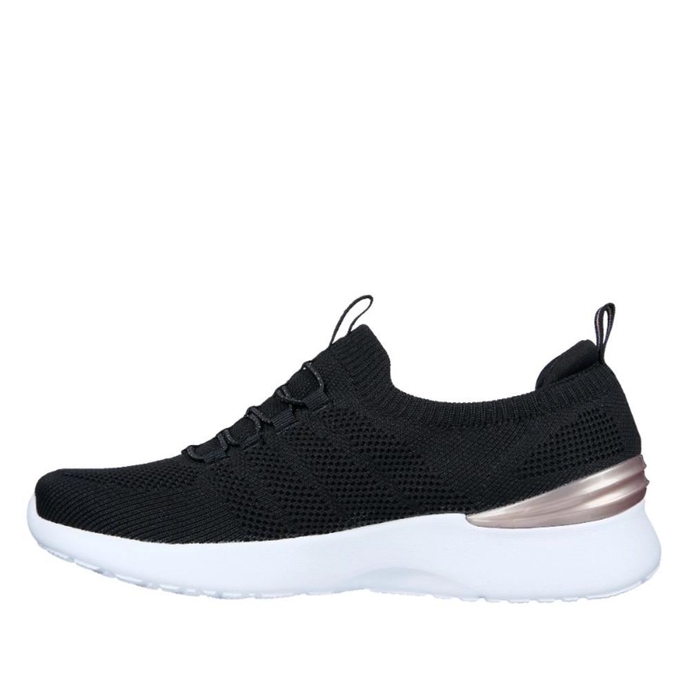 Buty damskie Skechers Air Dynamight Perfect Steps 149754BKRG - czarne