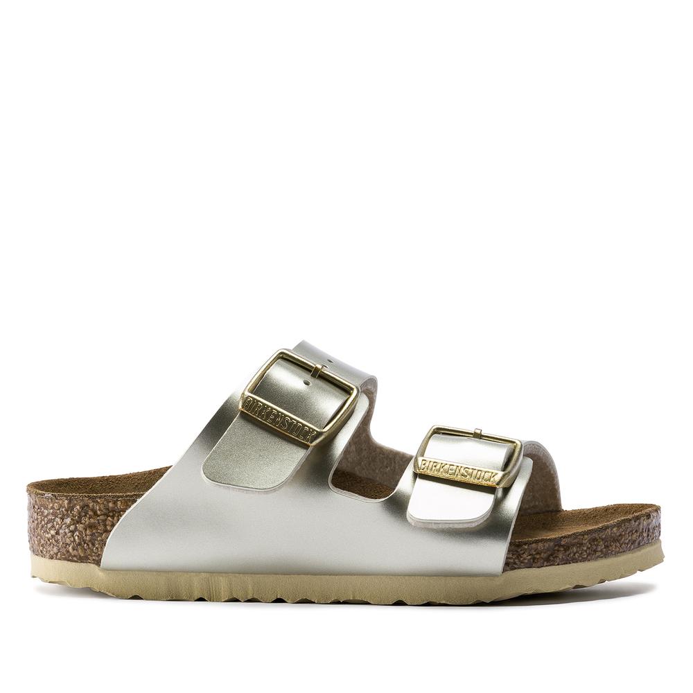 Klapki Birkenstock Arizona 1014840 - srebrne