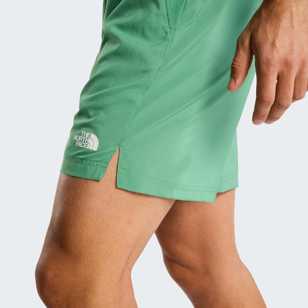 Spodenki męskie The North Face 7" 24/7 0A3O1BG571 - zielone
