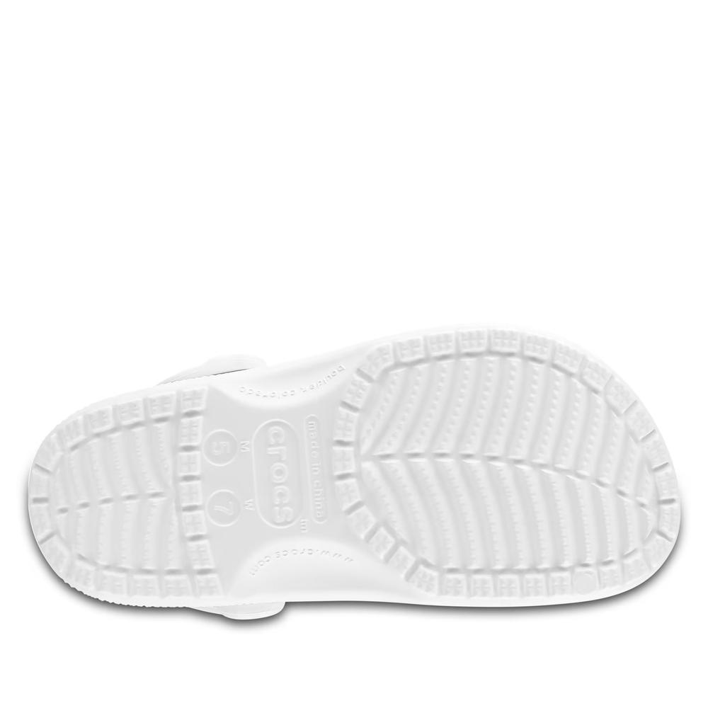 Klapki Crocs Classic Clog 10001-100 - białe