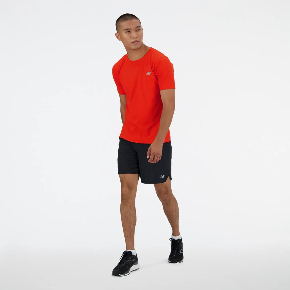 Spodenki męskie New Balance MS41283BK – czarne
