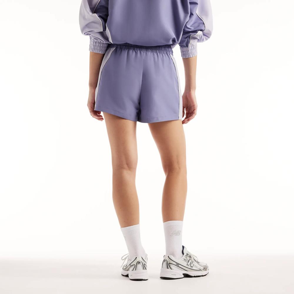 Spodenki damskie New Balance WB6260DMDSV - fioletowe