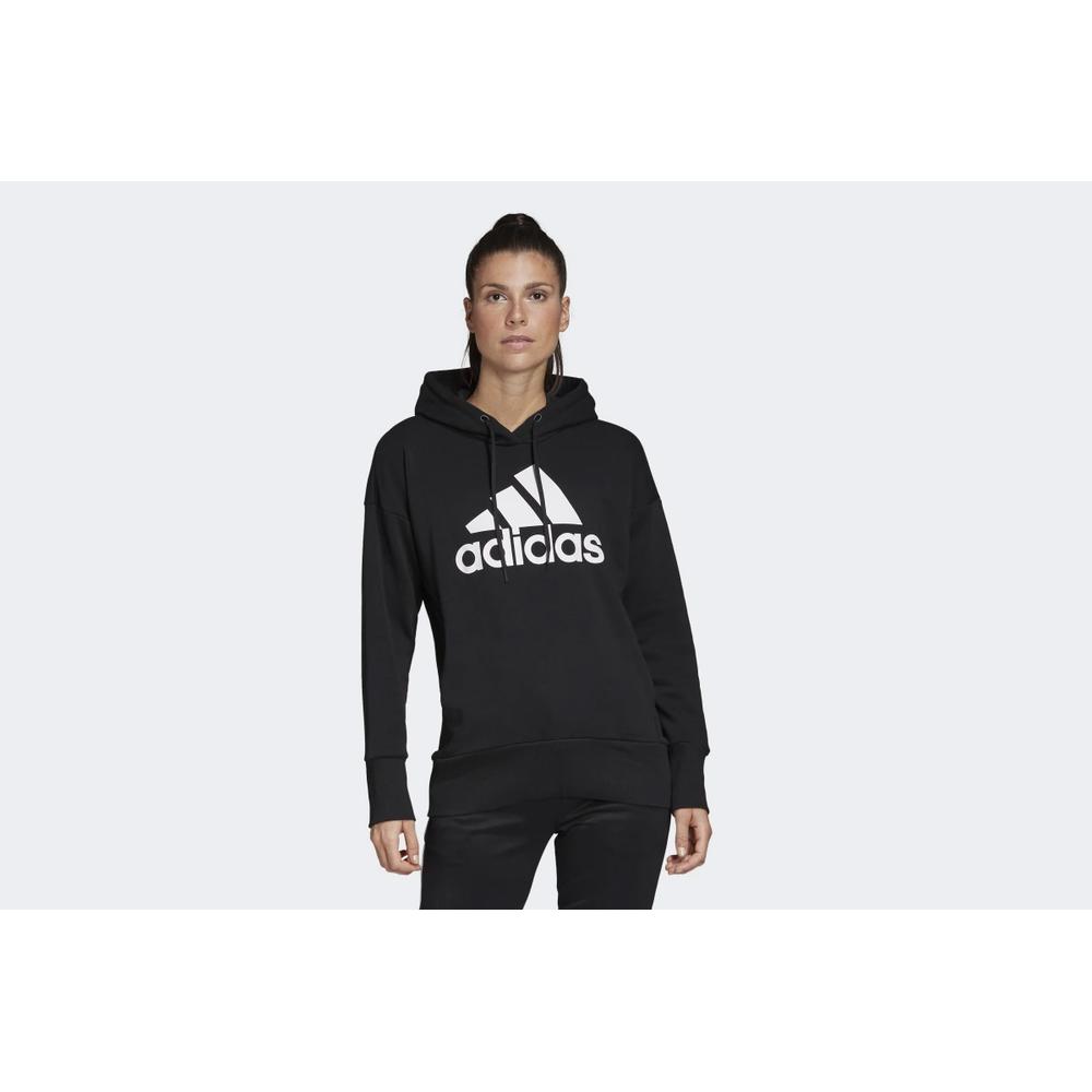 ADIDAS BADGE OF SPORT LONG HOODIE > FM1044