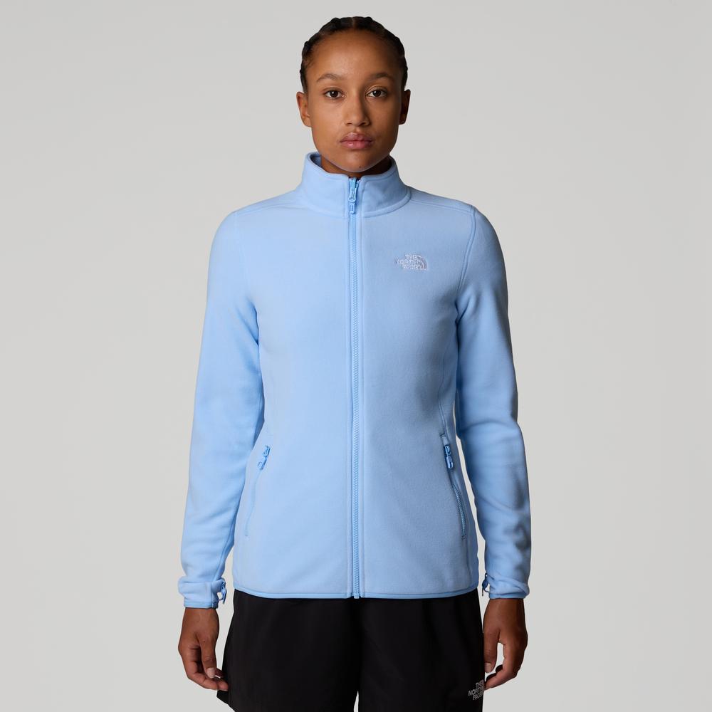 Bluza The North Face 100 Glacier Full-Zip Fleece 0A855O1I51 - niebieska