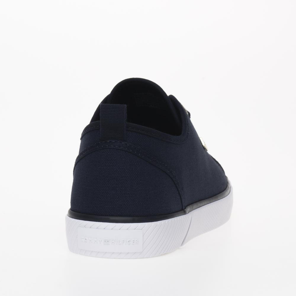 Buty Tommy Hilfiger Vulc Canvas FW0FW08063-DW6 - granatowe