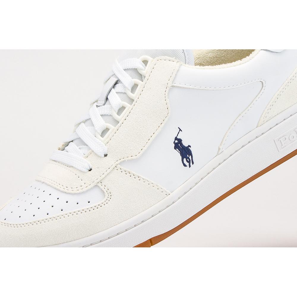 POLO RALPH LAUREN COURT LEATHER TRAINER > 809800457001