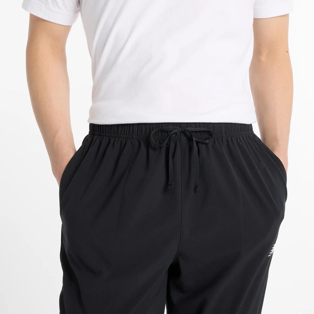 Spodnie męskie New Balance MP51904BK - czarne