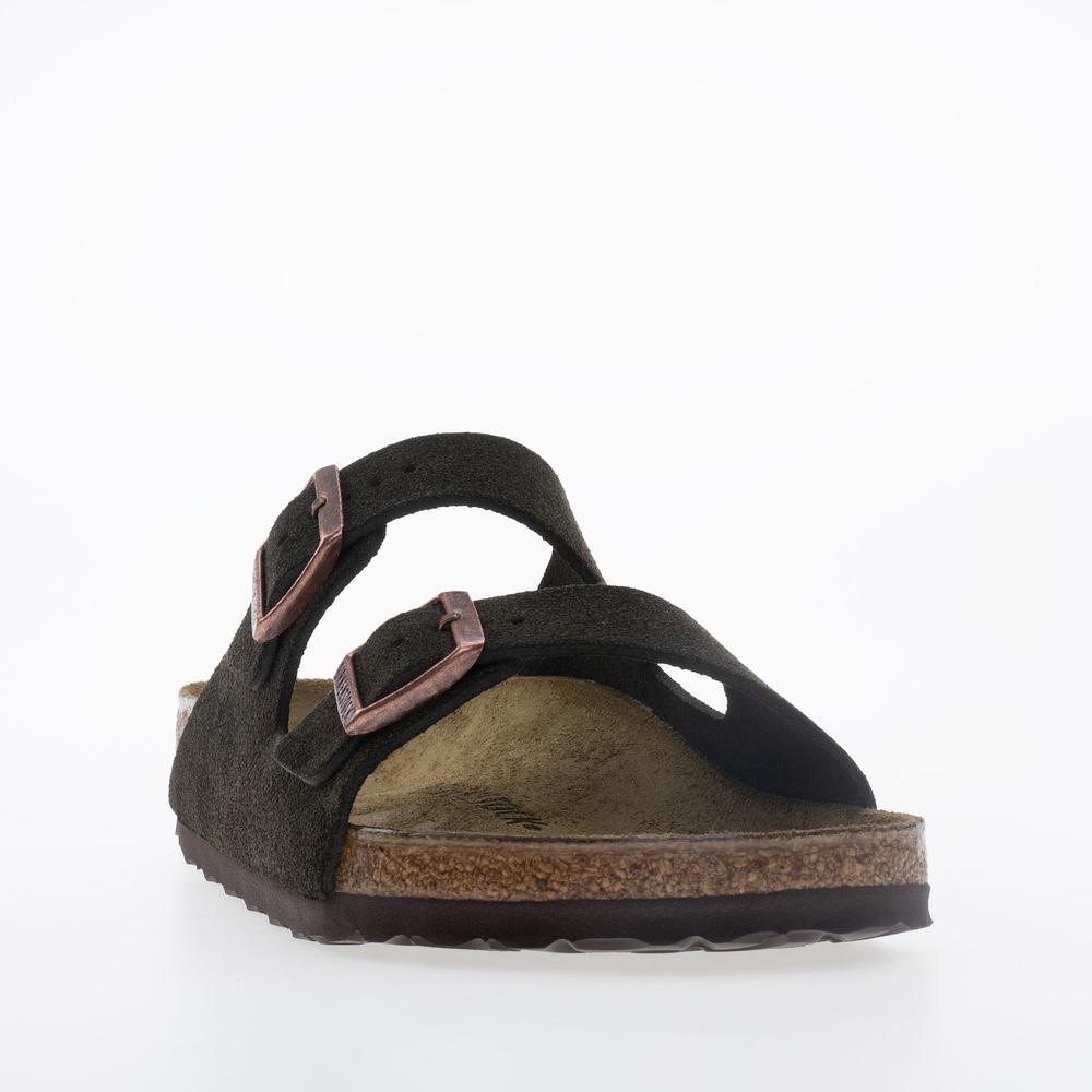 Klapki męskie Birkenstock Arizona 1027077 - brązowe