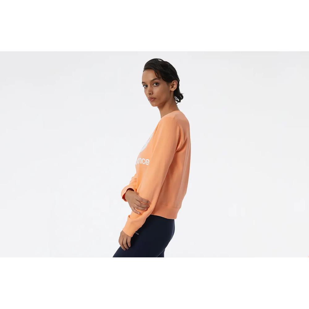 Bluza New Balance WT03551PGZ - pomarańczowa