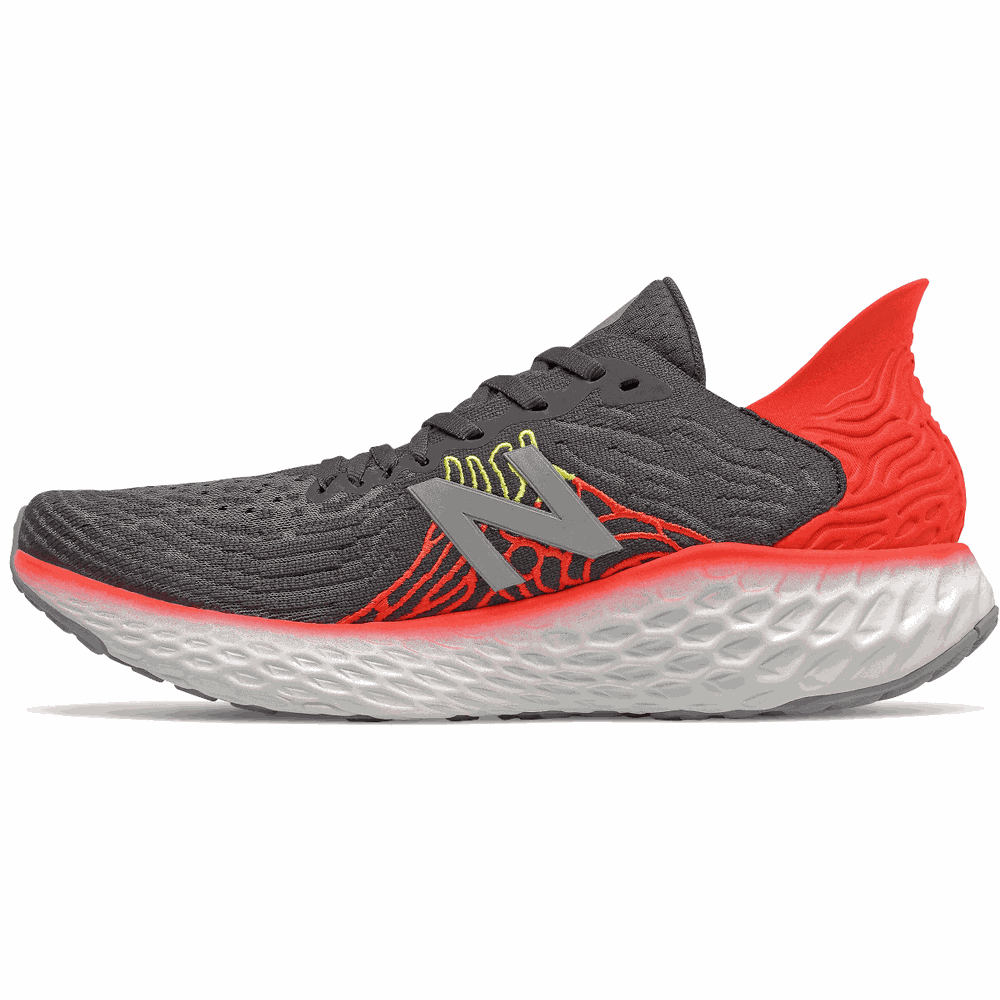 Buty New Balance M1080M10 - szaro-pomarańczowe
