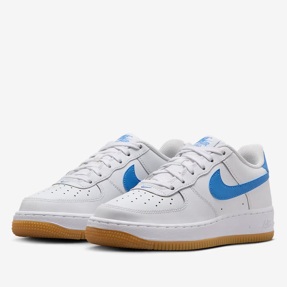 Buty młodzieżowe Nike Air Force 1 FV5948-115 - białe