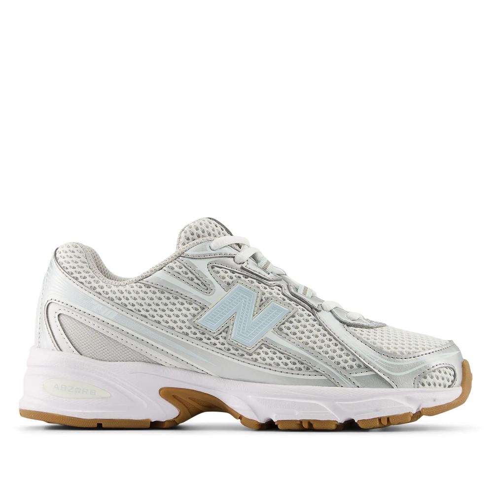 Buty młodzieżowe New Balance GR740AA - srebrne