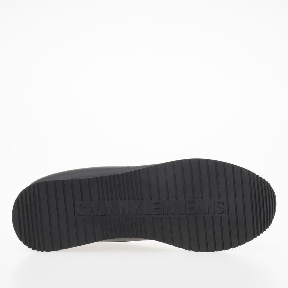 Buty Calvin Klein Jeans Retro Runner Laceup YM0YM00712-BEH - czarne