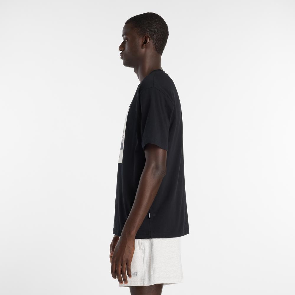 Koszulka męska New Balance MT61B0WFBK - czarne