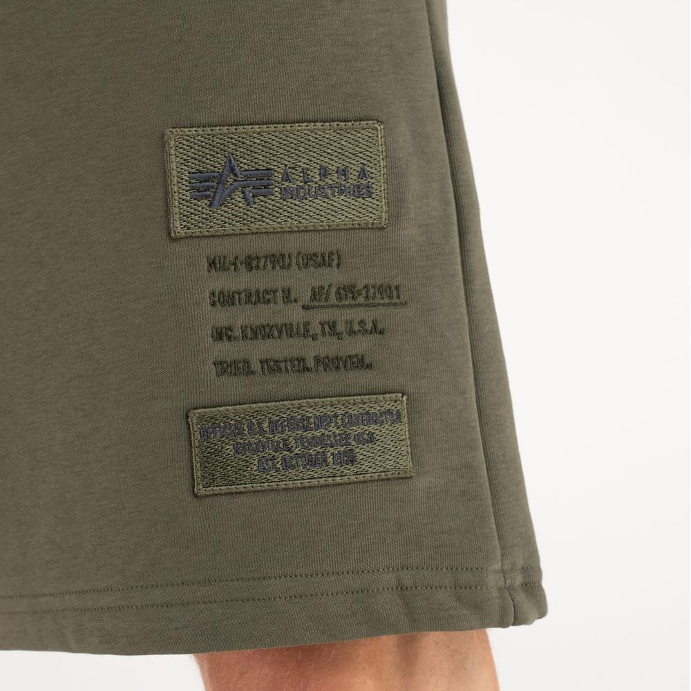 Spodenki Alpha Industries Patch Short LF 136360142 - zielone