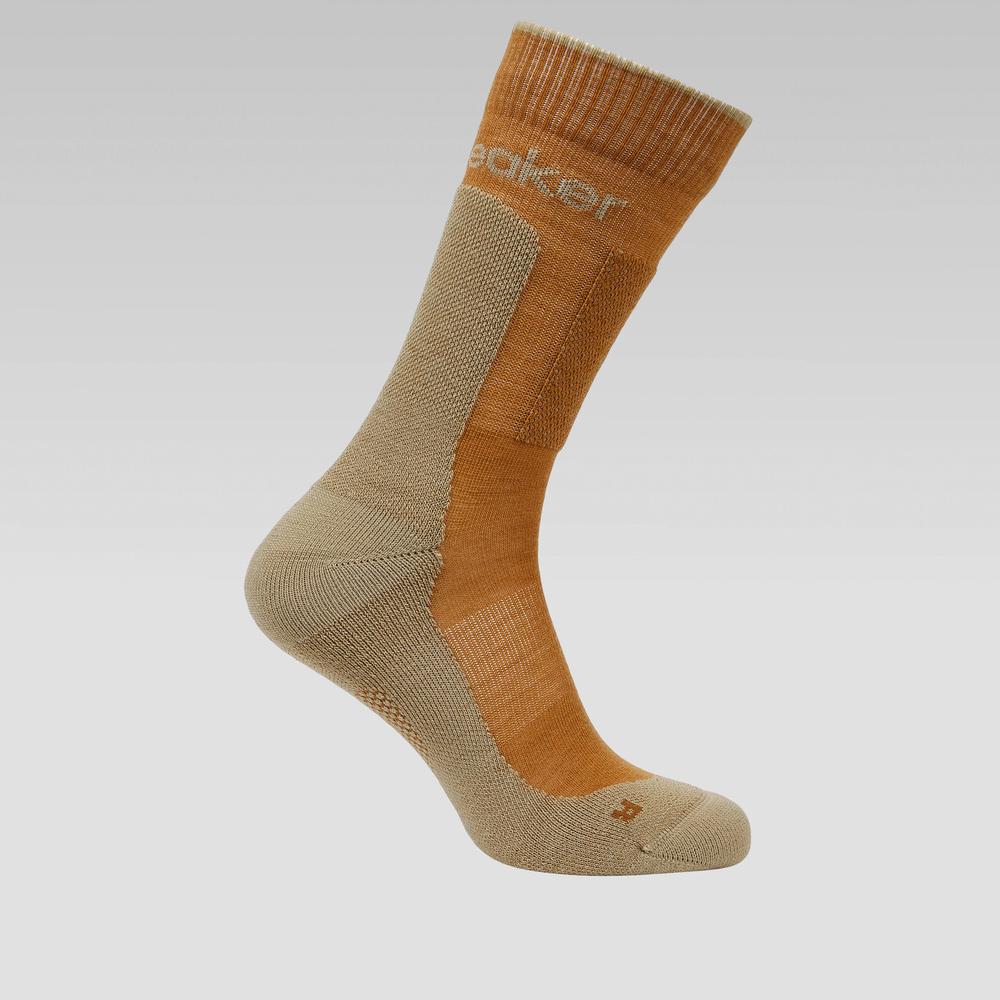 Skarpety Icebreaker Merino Hike+ Medium Crew 0A578M0M01 - pomarańczowe